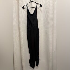 Black Relaxed Fit Black Jumpsuit - Size M